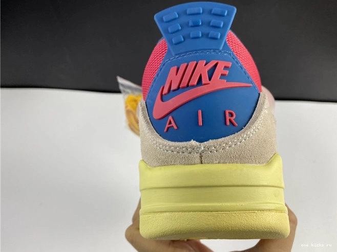 Rep Onekick Guava Ice Jordan Retro 4 Union DC9533-800 Air 0729